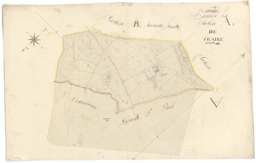 Cersay - FRAD079_CADASTRE_NAPOLEONIEN Section A2 dite de Vraire 