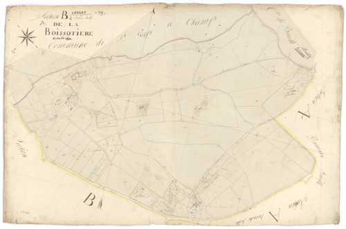 Cersay - FRAD079_CADASTRE_NAPOLEONIEN Section B2 dite de la Boissotière 