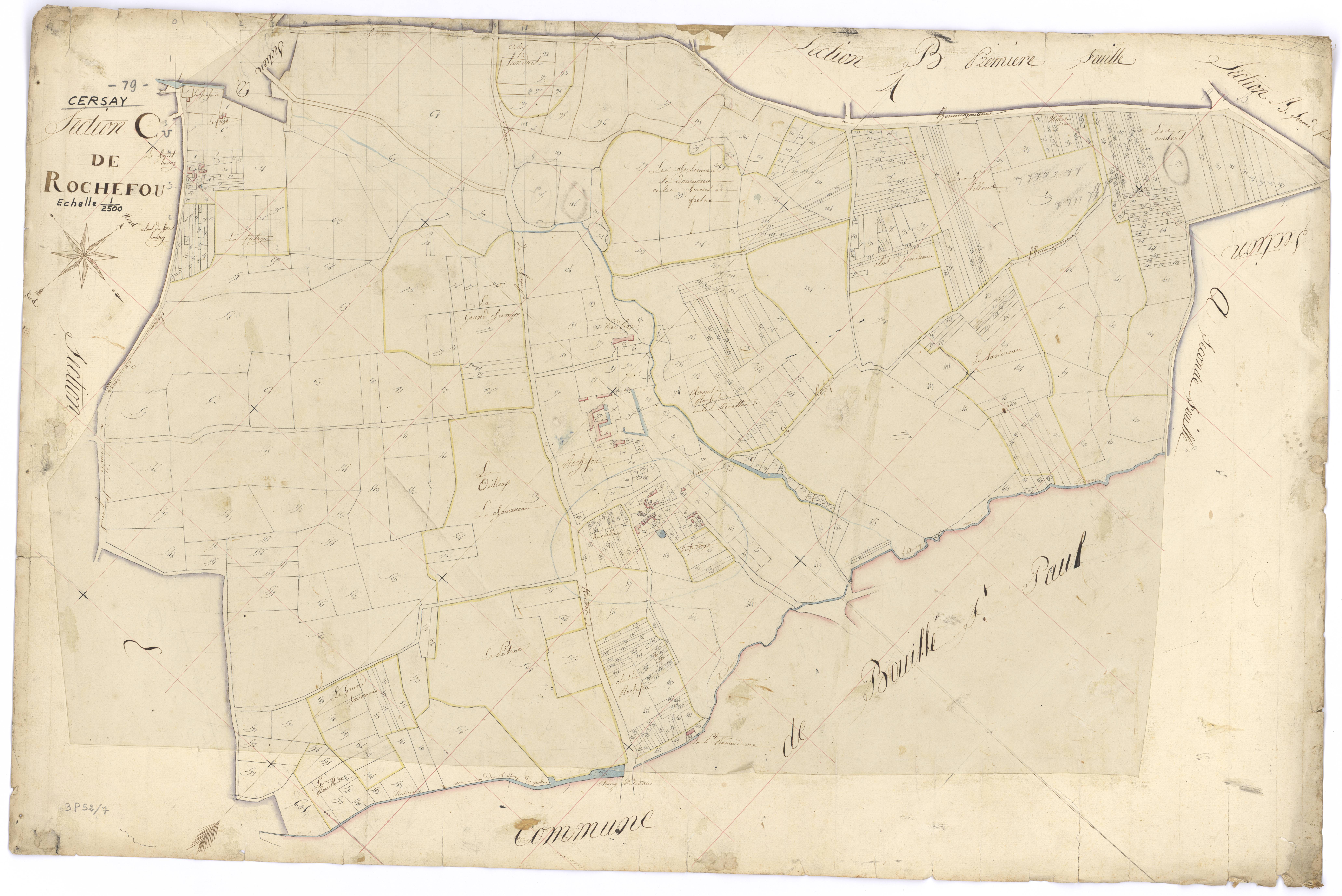 Cersay - FRAD079_CADASTRE_NAPOLEONIEN Section C dite de Rochefou 