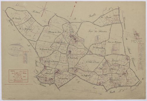 Chail - FRAD079_CADASTRE_RECENT Section B (Feuille 2) 