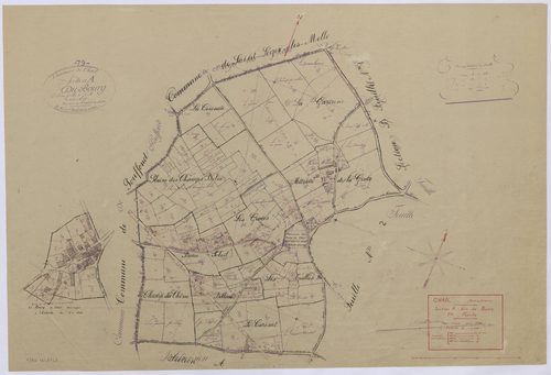 Chail - FRAD079_CADASTRE_RECENT Section A (Feuille 1) 