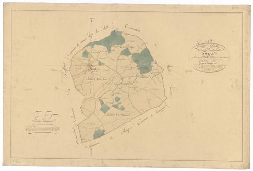 Chail - FRAD079_CADASTRE_NAPOLEONIEN Tableau d'assemblage 