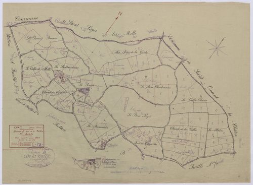 Chail - FRAD079_CADASTRE_RECENT Section B (Feuille 1) 