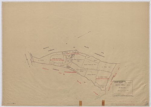 Champdeniers-Saint-Denis - FRAD079_CADASTRE_RECENT Section D (Feuille 2) 