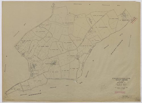 Champdeniers-Saint-Denis - FRAD079_CADASTRE_RECENT Section A (Feuille 2) 