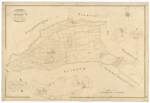 Champdeniers-Saint-Denis - FRAD079_CADASTRE_NAPOLEONIEN Section A2 dite du Bourg 