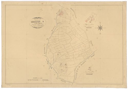 Chantecorps - FRAD079_CADASTRE_NAPOLEONIEN Section A3 dite de la Coudre 