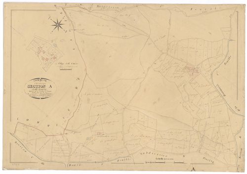 Chantecorps - FRAD079_CADASTRE_NAPOLEONIEN Section A2 dite de la Coudre 