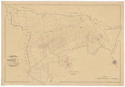 Chantecorps - FRAD079_CADASTRE_NAPOLEONIEN Section C2 dite du Bourg 
