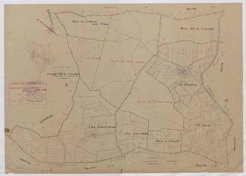 Chantecorps - FRAD079_CADASTRE_RECENT Section A (Feuille 2) 