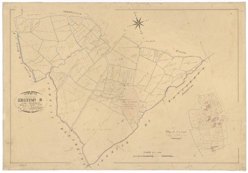 Chantecorps - FRAD079_CADASTRE_NAPOLEONIEN Section B3 dite de la Boutiniére 