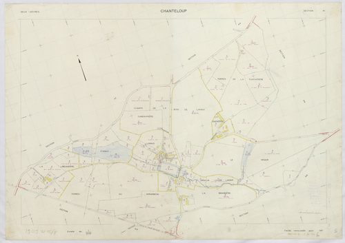 Chanteloup - FRAD079_CADASTRE_RECENT Section AI 