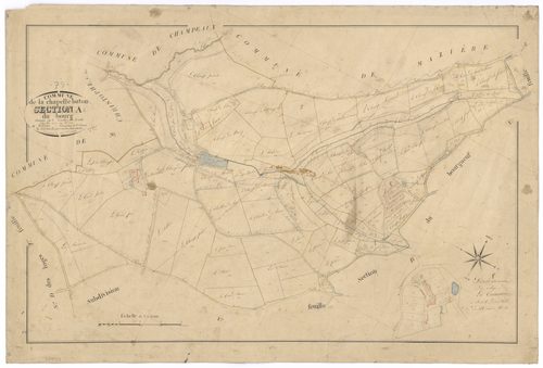 La Chapelle-Bâton - FRAD079_CADASTRE_NAPOLEONIEN Section A2 dite du Bourg 