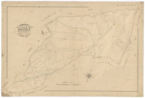 La Chapelle-Bâton - FRAD079_CADASTRE_NAPOLEONIEN Section B1 dite du Bourgneuf 