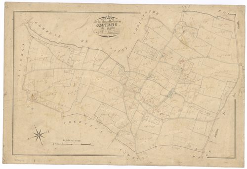 La Chapelle-Bâton - FRAD079_CADASTRE_NAPOLEONIEN Section E dite de Maillé 