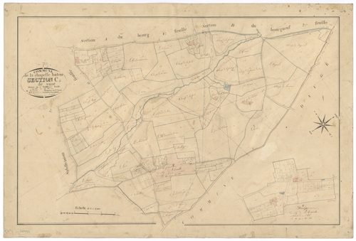 La Chapelle-Bâton - FRAD079_CADASTRE_NAPOLEONIEN Section C1 dite de Vuzé 