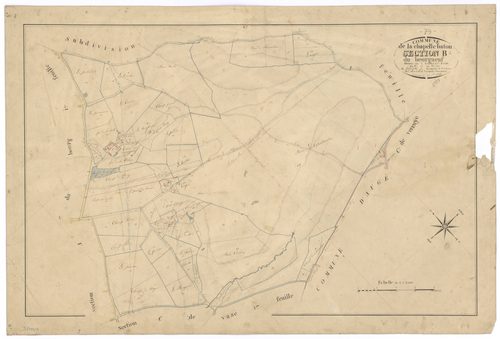 La Chapelle-Bâton - FRAD079_CADASTRE_NAPOLEONIEN Section B2 dite du Bourgneuf 