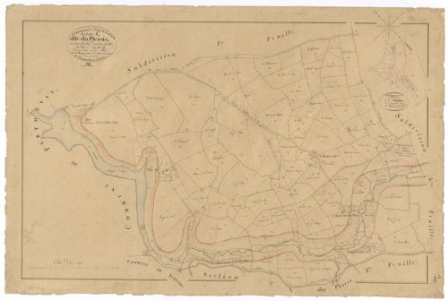 La Chapelle-Bertrand - FRAD079_CADASTRE_NAPOLEONIEN Section A2 dite du Plessis 