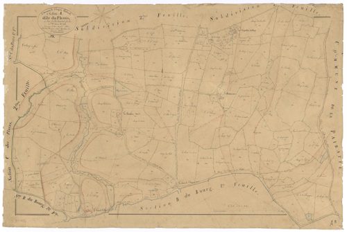 La Chapelle-Bertrand - FRAD079_CADASTRE_NAPOLEONIEN Section A3 dite du Plessis 