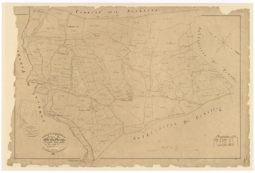 La Chapelle-Bertrand - FRAD079_CADASTRE_NAPOLEONIEN Section A1 dite du Plessis 