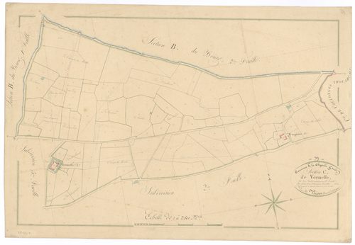 La Chapelle-Gaudin - FRAD079_CADASTRE_NAPOLEONIEN Section C1 dite de Vermette 