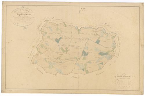 La Chapelle-Gaudin - FRAD079_CADASTRE_NAPOLEONIEN Tableau d'assemblage 