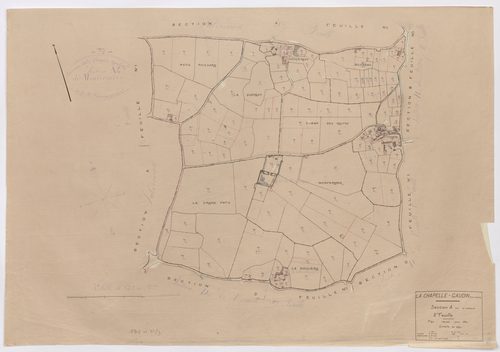 La Chapelle-Gaudin - FRAD079_CADASTRE_RECENT Section A dite de Monfermier (Feuille 2) 