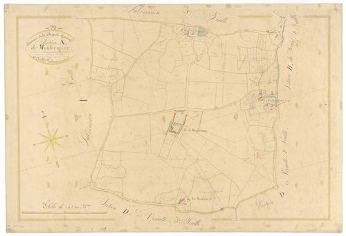 La Chapelle-Gaudin - FRAD079_CADASTRE_NAPOLEONIEN Section A2 dite de Montfermier 
