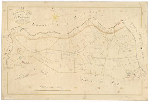 La Chapelle-Gaudin - FRAD079_CADASTRE_NAPOLEONIEN Section A3 dite de Montfermier 