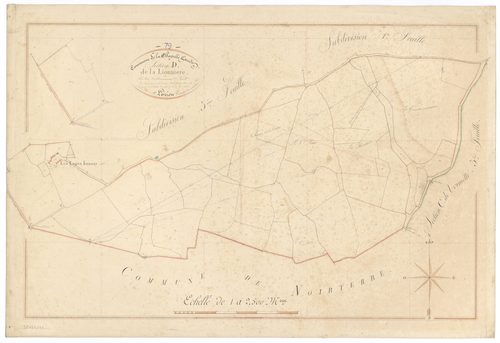 La Chapelle-Gaudin - FRAD079_CADASTRE_NAPOLEONIEN Section D2 dite de la Lionnière 