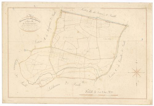 La Chapelle-Gaudin - FRAD079_CADASTRE_NAPOLEONIEN Section D1 dite de la Lionnière 