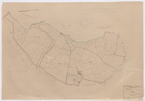 La Chapelle-Gaudin - FRAD079_CADASTRE_RECENT Section A dite de Monfermier (Feuille 1) 
