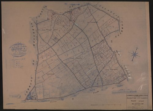 La Chapelle-Pouilloux - FRAD079_CADASTRE_RECENT Section A 