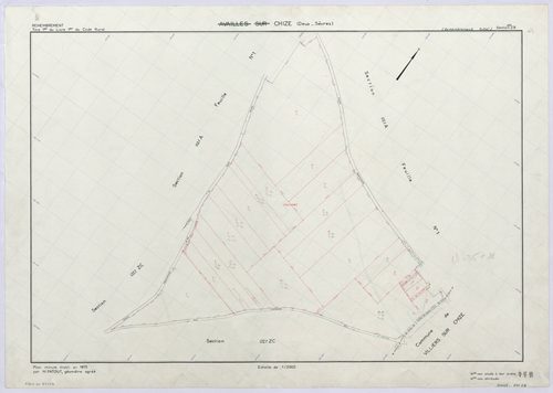 La Chapelle-Thireuil - FRAD079_CADASTRE_RECENT Section A (Feuille 3) 