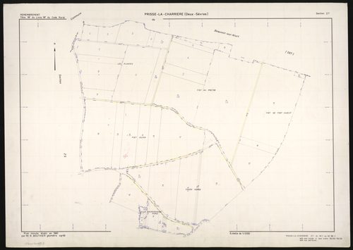 Prissé-la-Charrière - FRAD079_CADASTRE_RECENT Section ZT (Feuille 2) 