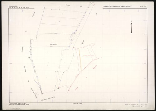 Prissé-la-Charrière - FRAD079_CADASTRE_RECENT Section ZY (Feuille 2) 