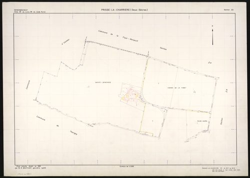 Prissé-la-Charrière - FRAD079_CADASTRE_RECENT Section ZO (Feuille 2) 