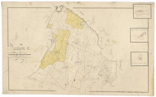 Mauléon - FRAD079_CADASTRE_NAPOLEONIEN Section E dite du Bois Léger 