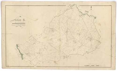 Mauléon - FRAD079_CADASTRE_NAPOLEONIEN Section B dite de la Creurelière 