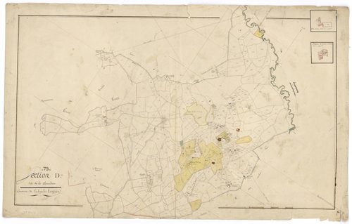 Mauléon - FRAD079_CADASTRE_NAPOLEONIEN Section D dite de la Pipaudière 