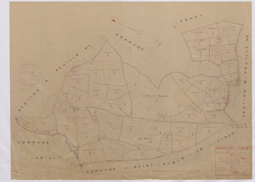 Châtillon-sur-Thouet - FRAD079_CADASTRE_RECENT Section A (Feuille 2) 