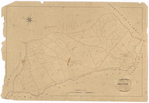 Châtillon-sur-Thouet - FRAD079_CADASTRE_NAPOLEONIEN Section D2 dite de la Foye 