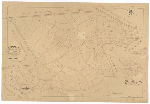 Châtillon-sur-Thouet - FRAD079_CADASTRE_NAPOLEONIEN Section D1 dite de la Foye 