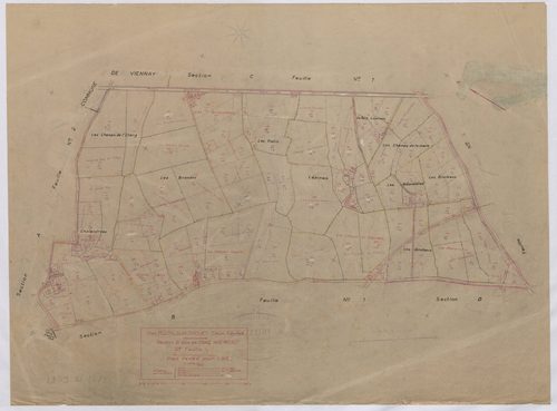 Châtillon-sur-Thouet - FRAD079_CADASTRE_RECENT Section B (Feuille 2) 
