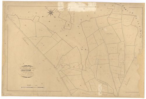 Châtillon-sur-Thouet - FRAD079_CADASTRE_NAPOLEONIEN Section C2 dite du Bourg 