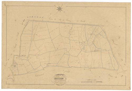 Châtillon-sur-Thouet - FRAD079_CADASTRE_NAPOLEONIEN Section B2 dite de Chalandreau 