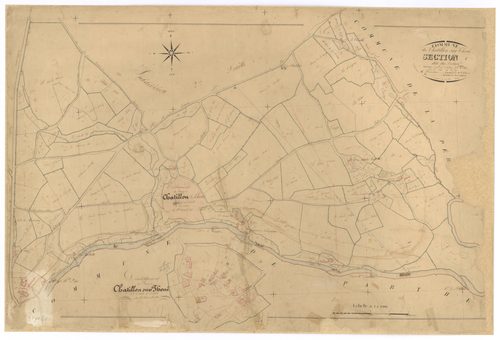 Châtillon-sur-Thouet - FRAD079_CADASTRE_NAPOLEONIEN Section C3 dite du Bourg 