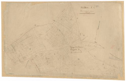 Chauray - FRAD079_CADASTRE_NAPOLEONIEN Section K dite du Village de Chabant polygone B 
