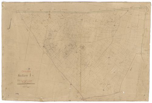 Chauray - FRAD079_CADASTRE_NAPOLEONIEN Section I dite du Vieux Fief de Verruye 
