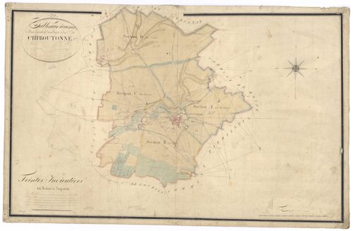 Chef-Boutonne - FRAD079_CADASTRE_NAPOLEONIEN Tableau d'assemblage 1 